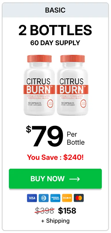 citrusburn 60 day supply price