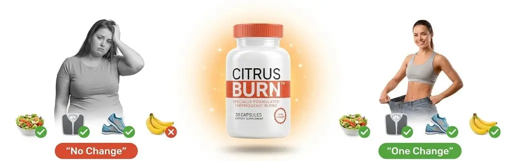citrus burn before and after